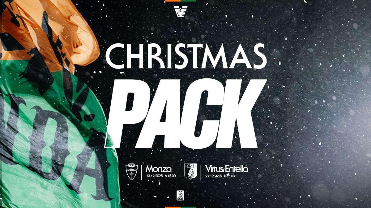 Il Venezia lancia il Christmas Pack per guardare le sfide con Monza e Virtus Entella