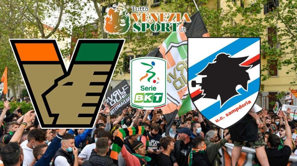 LIVE SERIE B, VENEZIA-SAMPDORIA (5-3): finita, valanga di gol e tre punti