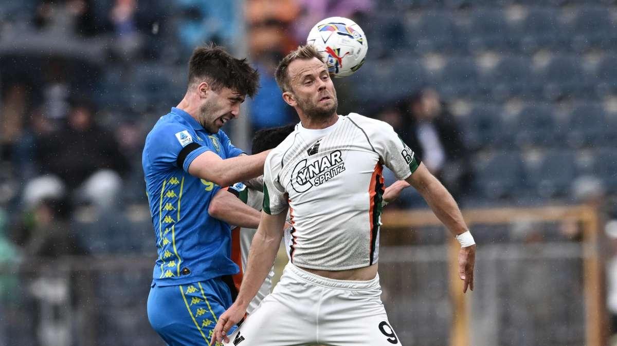 Ex Venezia, seconda retrocessione consecutiva per Gytkjaer: retrocede in Serie C con il Bari