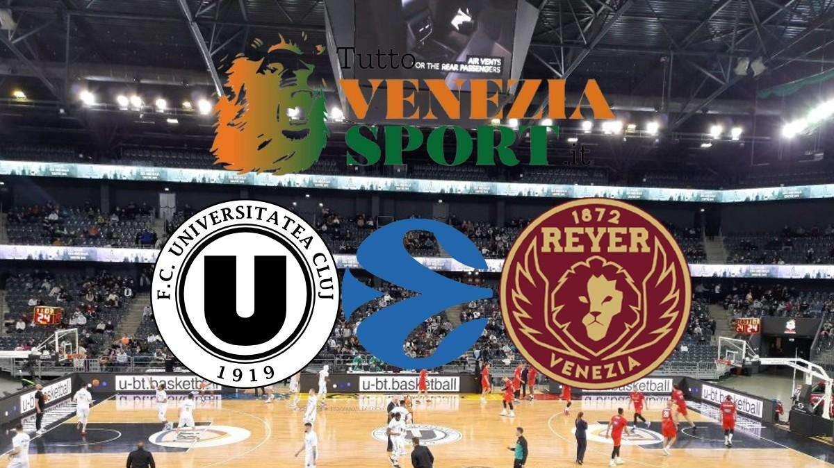 RELIVE EUROCUP Cluj Napoca-Reyer Venezia (103-102) Cluj vince dopo un supplementare