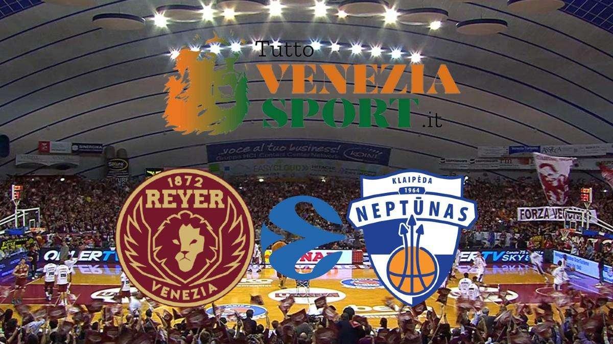 LIVE Eurocup Reyer Venezia-Neptunas Klaipeda (89-69) Netta vittoria di Venezia contro il Neptunas