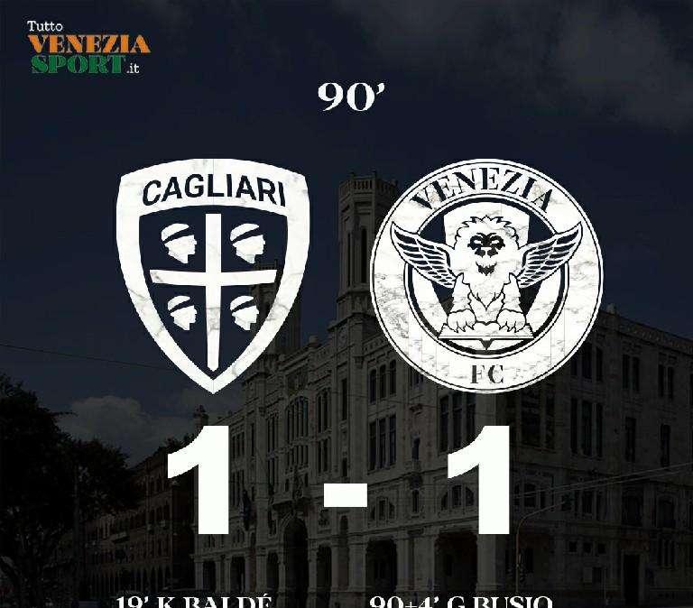 L'Opinione (Cagliari-Venezia 1-1) - Il primo gol di Busio porta un difficile punto