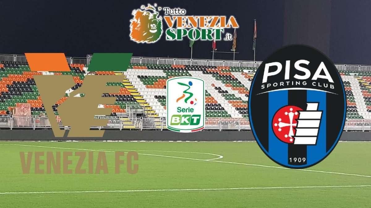 LIVE SERIE B - Venezia-Pisa (1-1), fine partita, i Leoni non trovano il bis e prendono un solo punto