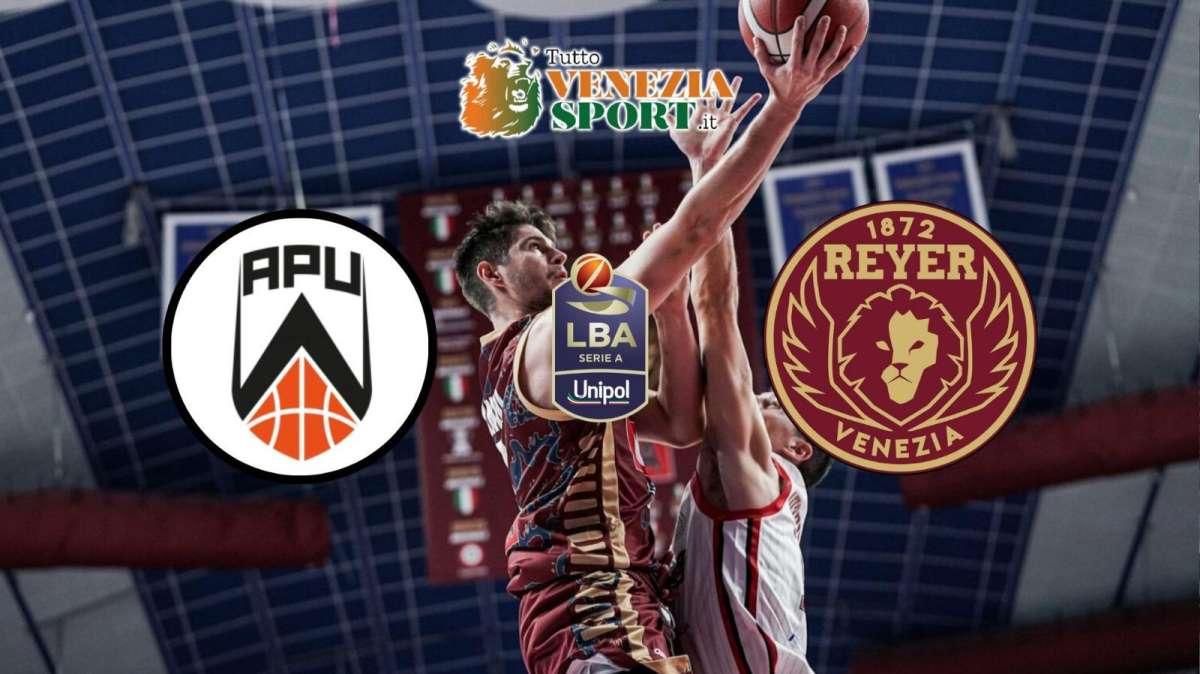 LBA Reyer Venezia-APU Udine (101-94) Con un grande secondo tempo Venezia ribalta Udine.
