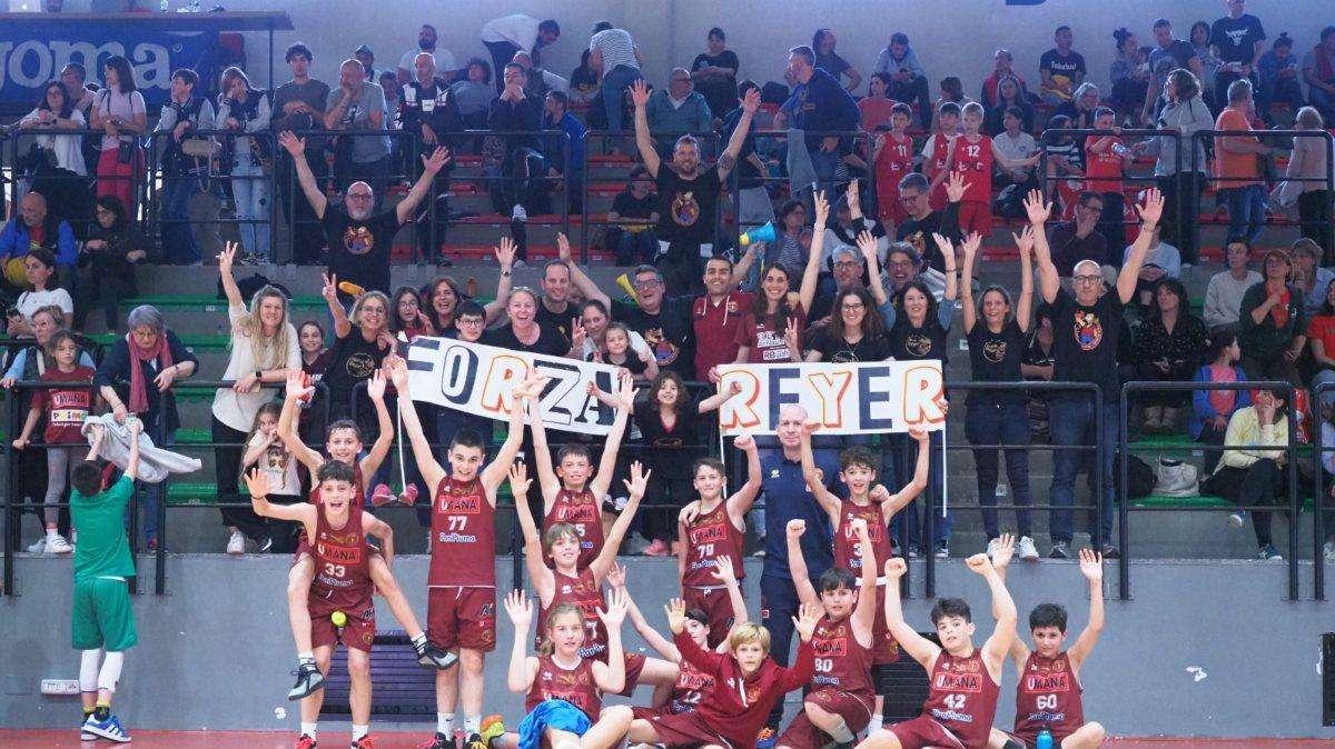 Reyer, gli Esordienti  vincono il Torneo di Collegno