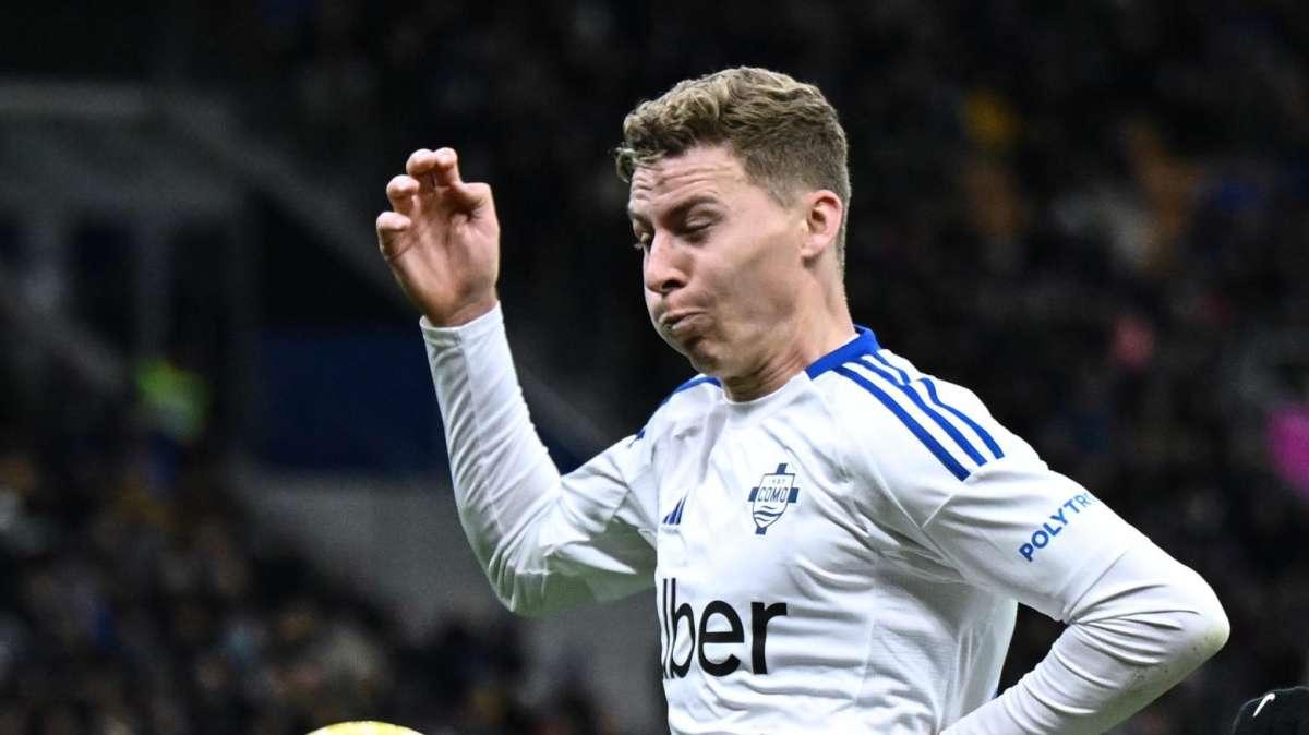 Como-Venezia, i convocati di Fabregas: tornano Van Der Brempt e Dossena