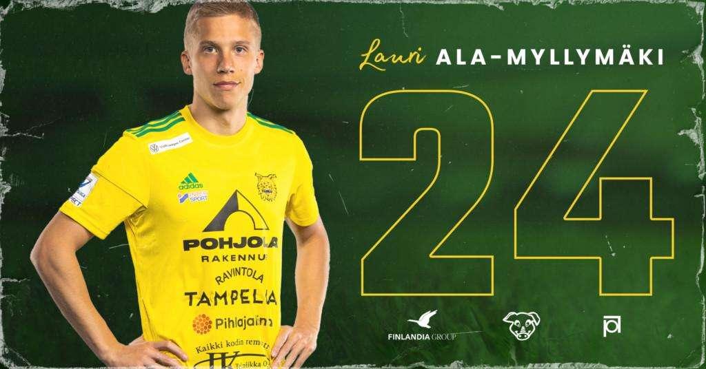 Ala-Myllymaki rientra dal prestito alla Triestina e passa all'Ilves Tampere