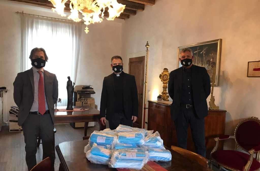 Donate 1000 mascherine alla “Fondazione Carpinetum” dei Centri Don Vecchi di Mestre