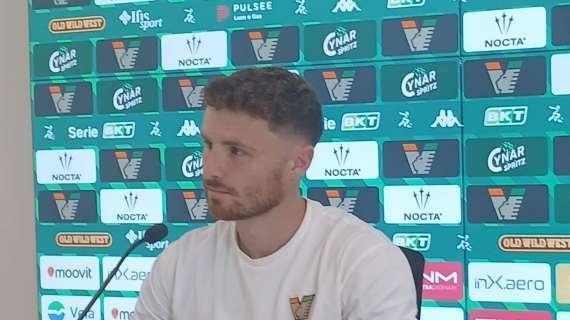 Pescara-Venezia, Hainaut: "Primo tempo cominciato bene ma dobbiamo crescere"
