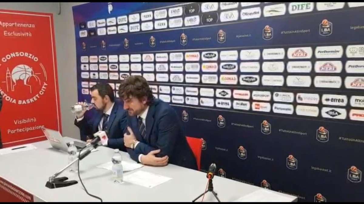 Pistoia, Carrea: "Per vincere è servito giocare in modo coraggioso, accettando tanti miss match"