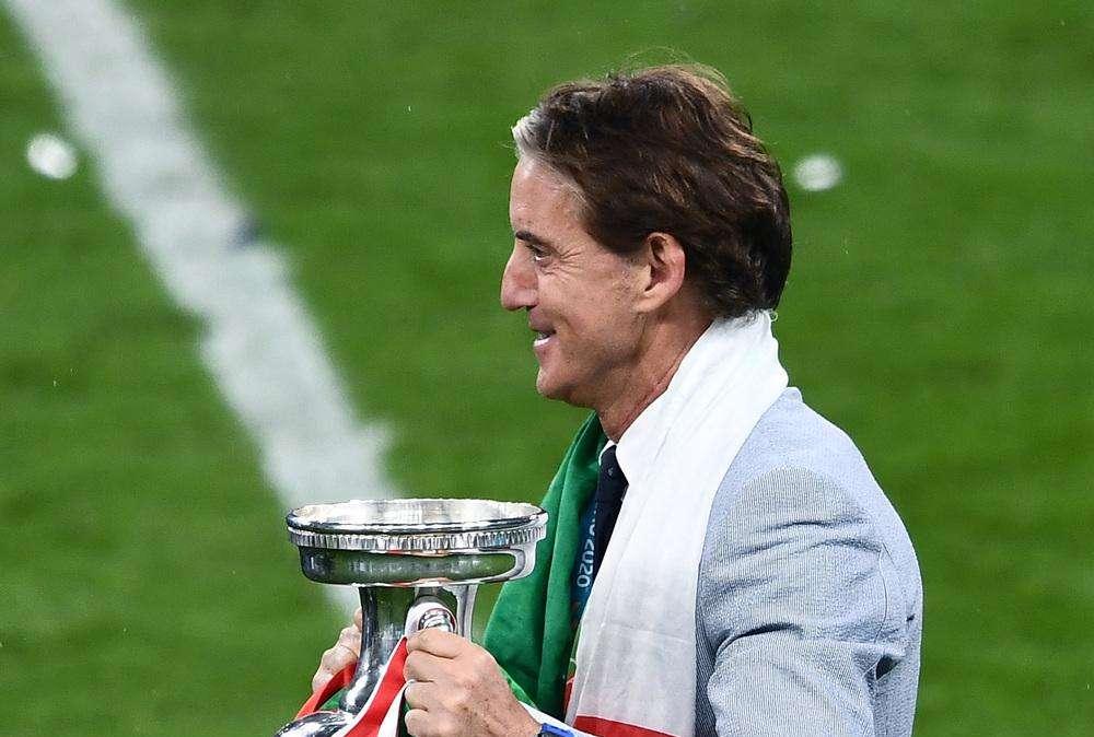 Italia, Mancini: "Vittoria dedicata a tutti gli italiani. Scritta una grande pagina di calcio"
