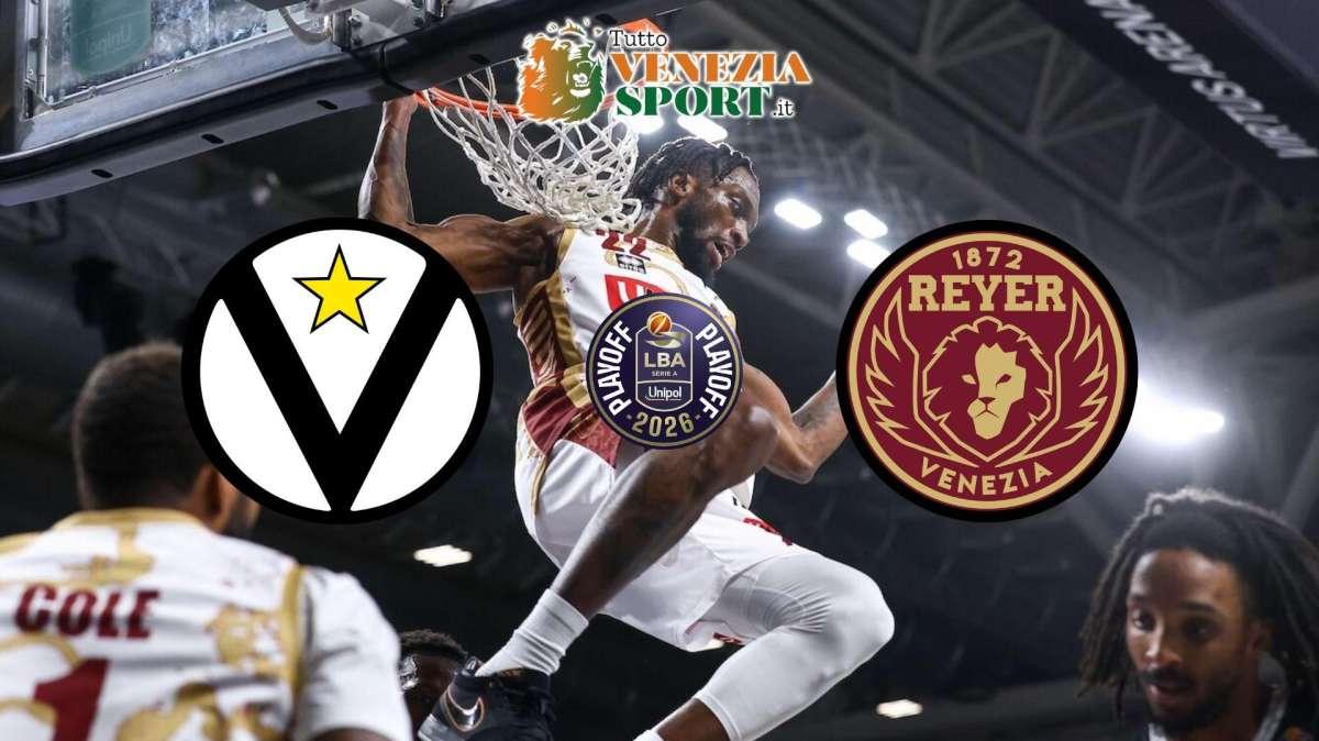 LBA Playoff Virtus Bologna-Reyer Venezia (83-91) Una Super Reyer stende la Virtus e si prende Gara 1 di Semifinale