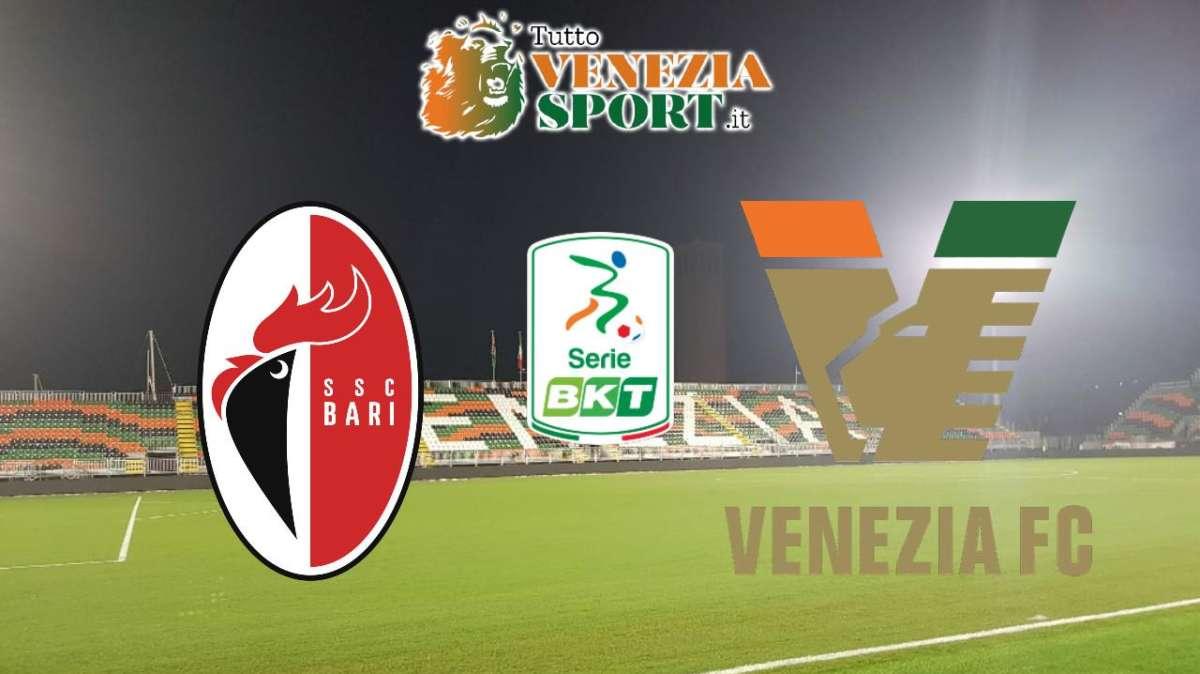 RELIVE SERIE B - Bari-Venezia (1-0), finita, la striscia positiva si interrompe