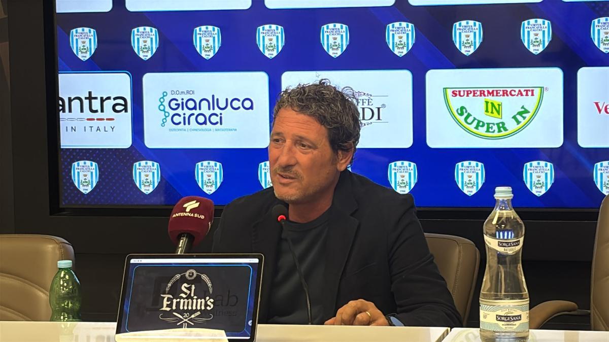 Virtus Francavilla, Trocini: "Mi aspettavo di lavorare bene"