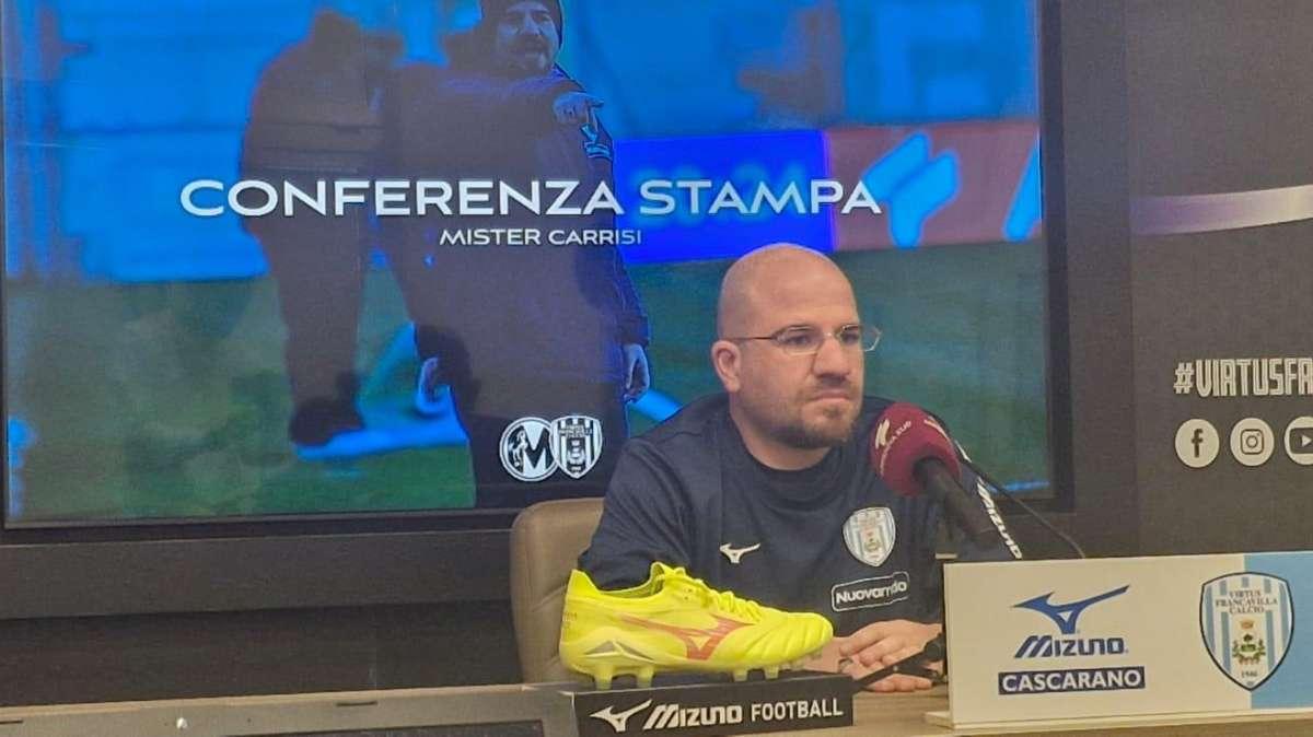Carrisi: "Contro la Real Normanna ci aspetta una battaglia"