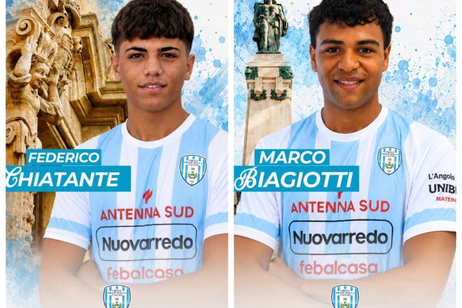 UFFICIALE - La Virtus Francavilla annuncia gli arrivi di Chiatante e Biagiotti