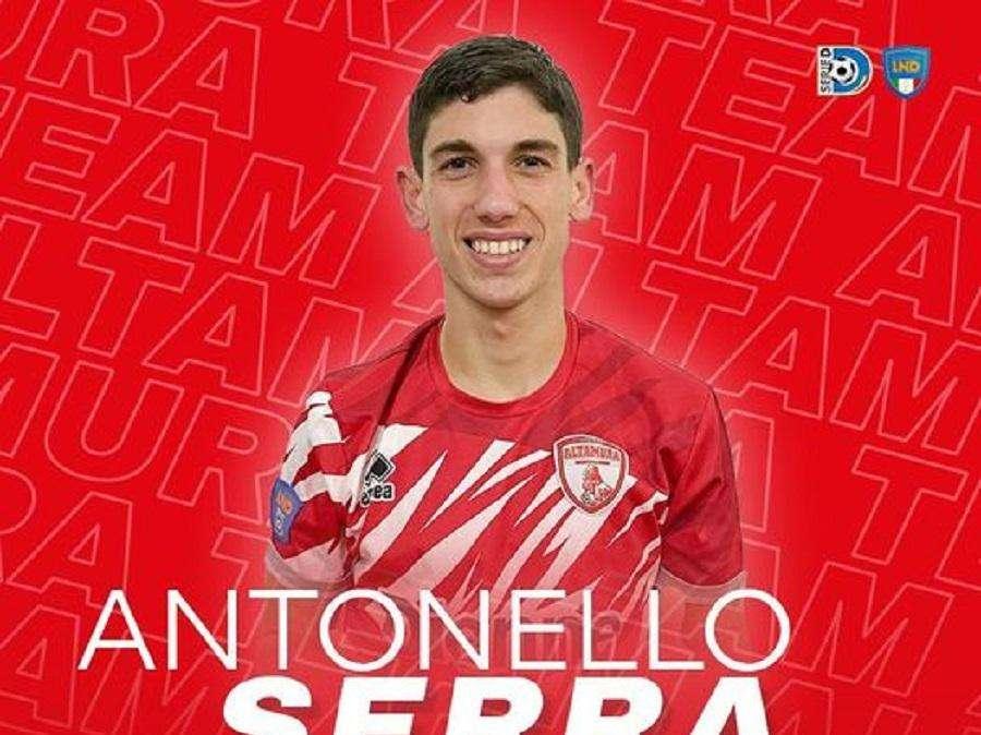 Il giovane centrocampista Serra va in prestito al Team Altamura