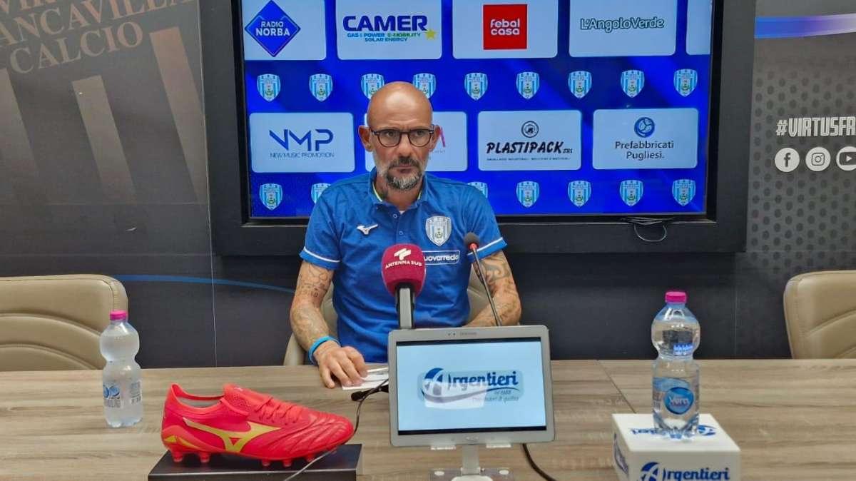 Virtus Francavilla, Ginestra: "Domani dobbiamo fare la partita della vita"