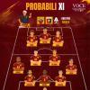 Immagine news Le probabili formazioni n.1