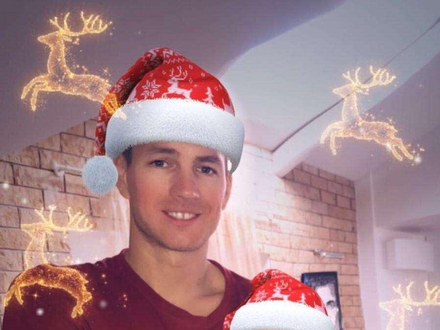 Il Natale in famiglia di Dzeko