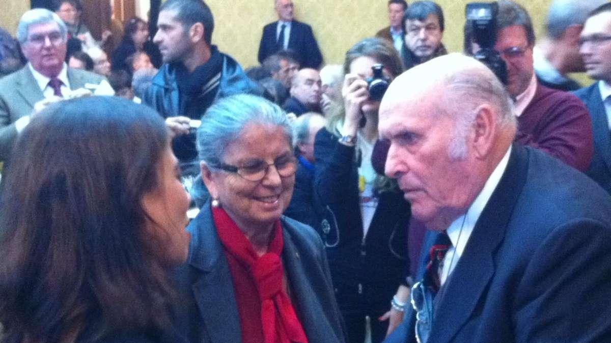 Presentazione libro su Giorgio Rossi: "Emozionato in modo eccezionale". Rocca a VG: "L'esperienza di Rossi nelle scuole di Roma"  FOTO e AUDIO!