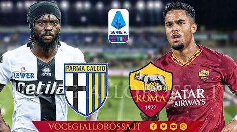 Parma-Roma - La copertina. GRAFICA!