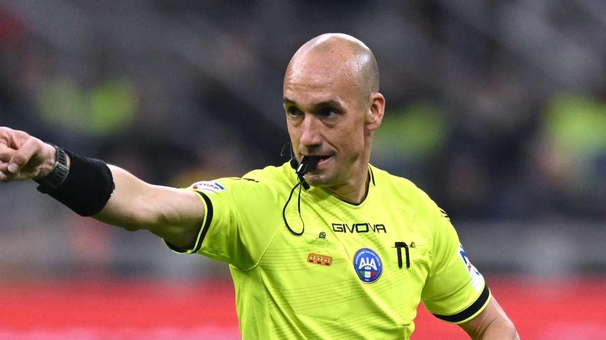 Serie A - Le designazioni arbitrali della 34ª giornata: Inter-Roma a Fabbri