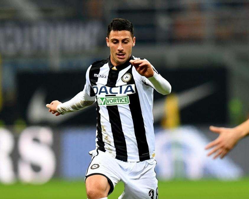 Udinese, Mandragora: "Andremo a Roma con più fiducia"