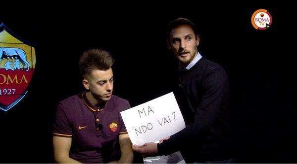 El Shaarawy a lezione di romanesco. VIDEO!