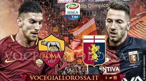 Roma-Genoa - La Copertina. GRAFICA! 