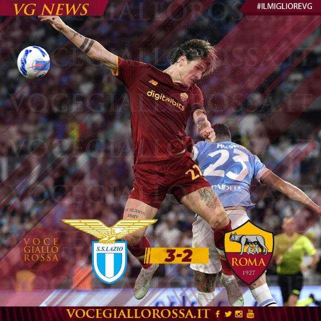 #IlMiglioreVG - Nicolò Zaniolo è il man of the match di Lazio-Roma 3-2. GRAFICA!