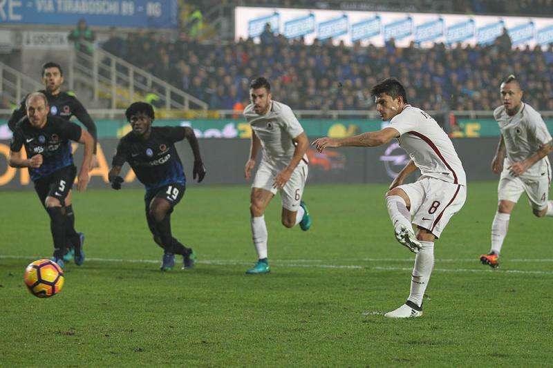 Atalanta-Roma 2-1 - I giallorossi cadono a Bergamo. Gomez e Kessie ribaltano la rete di Perotti. FOTO! VIDEO!