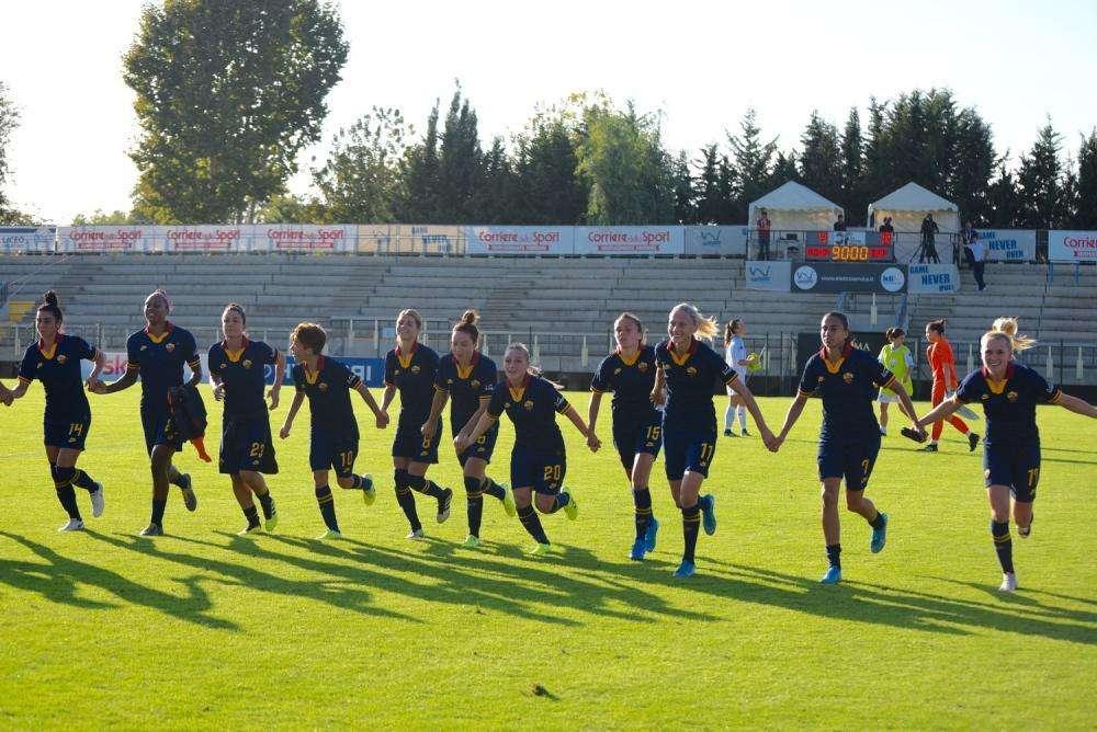 Roma Femminile, mercoledì amichevole contro il Napoli