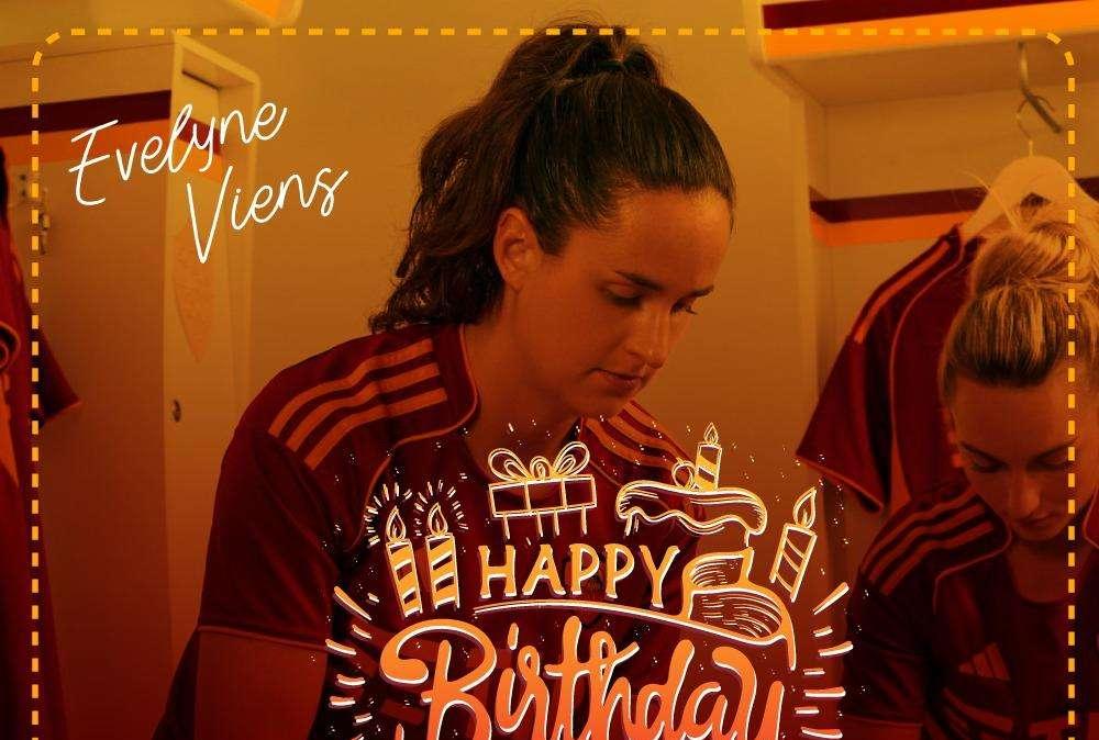 Una calciatrice olimpionica: tanti auguri Evelyne. GRAFICA!