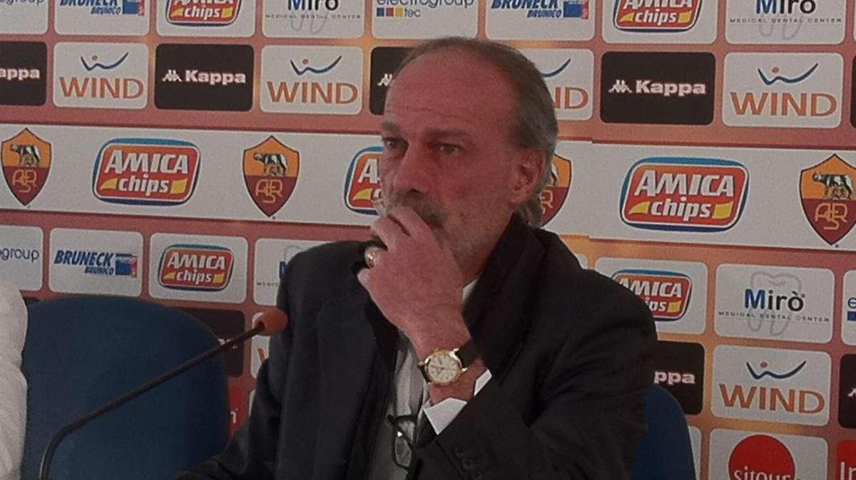 Sabatini: "De Rossi? Non è sul mercato. Vucinic? Preferirebbe andare all'estero. Società? Sono stato rassicurato" FOTO! VIDEO!