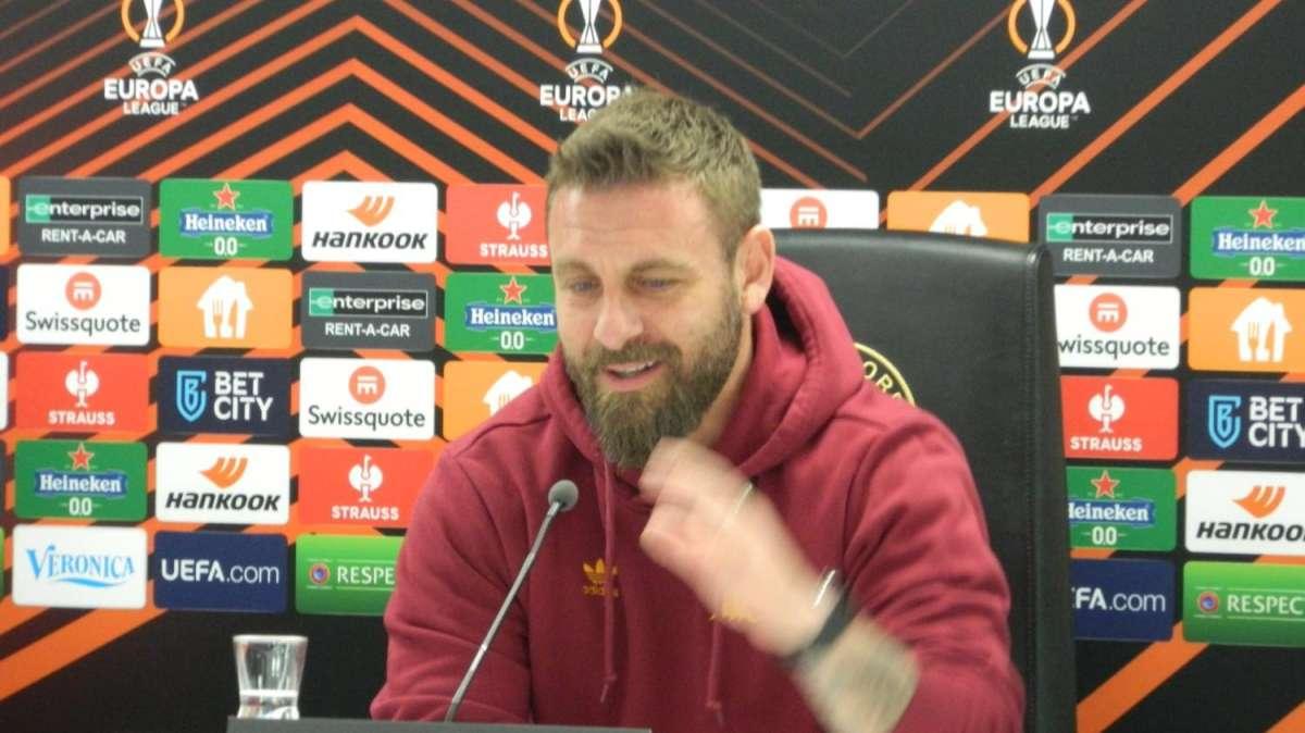 De Rossi: "Un po' di turnover verrà fatto ma non vedrete 10 cambi a Frosinone". VIDEO!