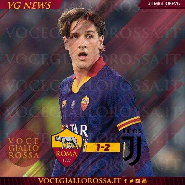 #IlMiglioreVG - Zaniolo è il man of the match di Roma-Juventus 1-2. GRAFICA!