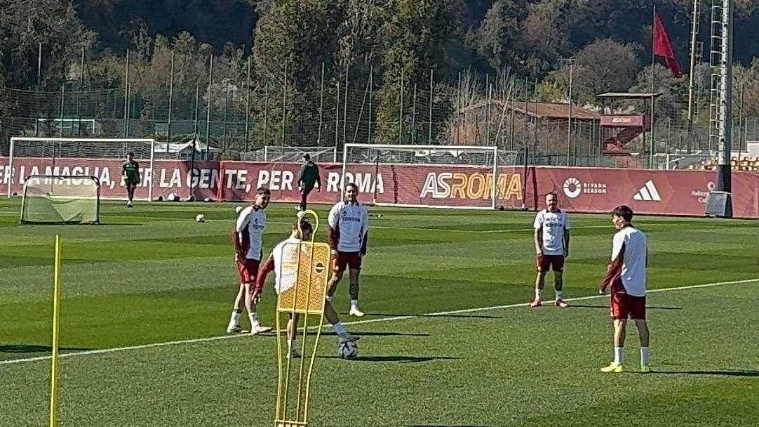 TRIGORIA - Squadra in campo per rifinitura in vista dell'Athletic Club. Presente Celik. VIDEO! 