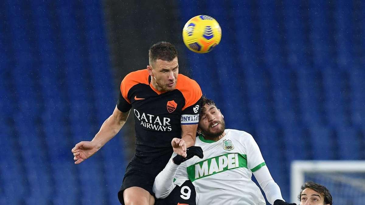 I numeri di...  Roma-Sassuolo 0-0 - I giallorossi si ricompattano con l'inferiorità numerica, ma sono troppo imprecisi. Spinazzola incontenibile, Dzeko ci prova