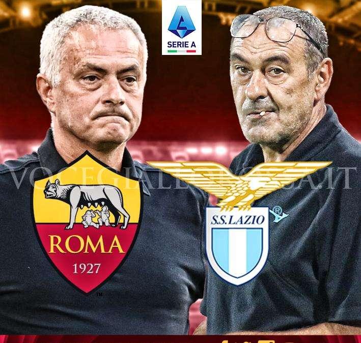 Roma-Lazio - La copertina del match. GRAFICA!