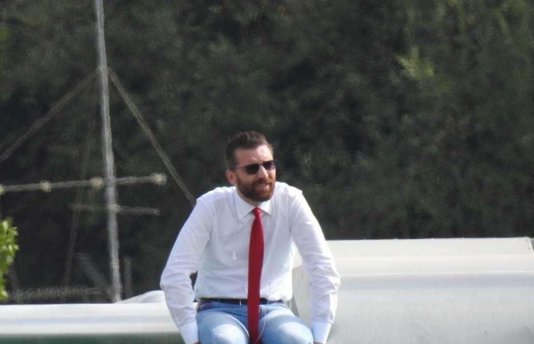 VG - Primavera, De Sanctis vede la partita dai tetti di Trigoria. FOTO!