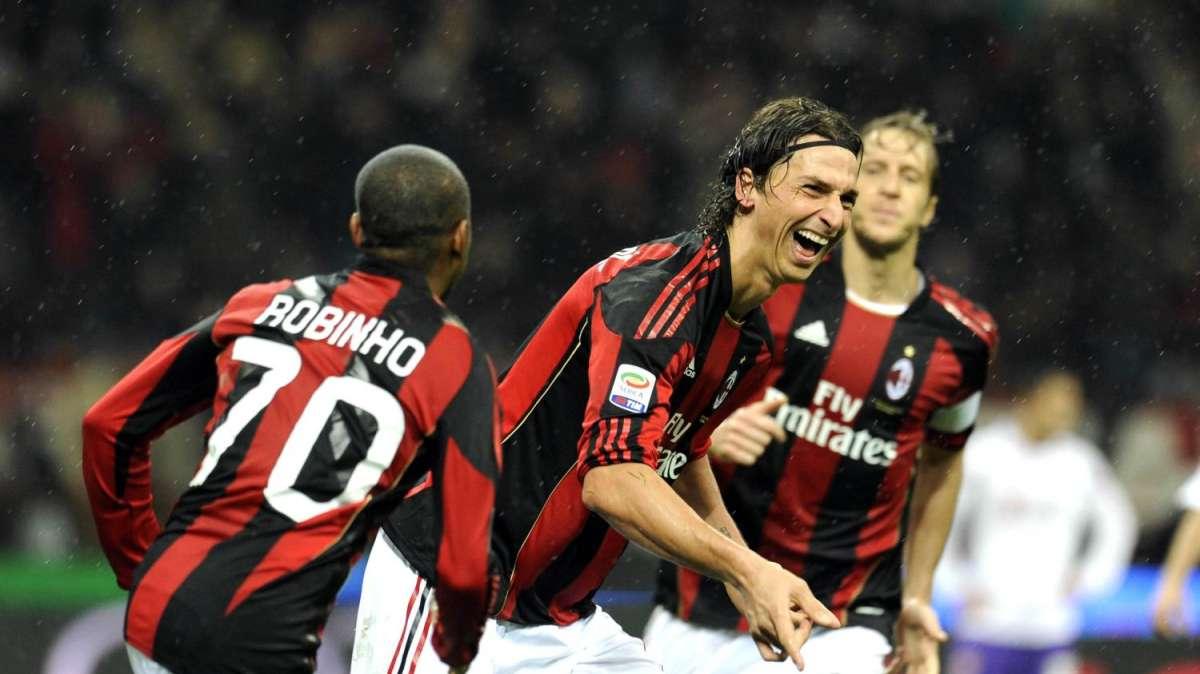 Bologna-Milan 0-3: in gol Boateng, Robinho e Ibra. Di Vaio fallisce un calcio di rigore