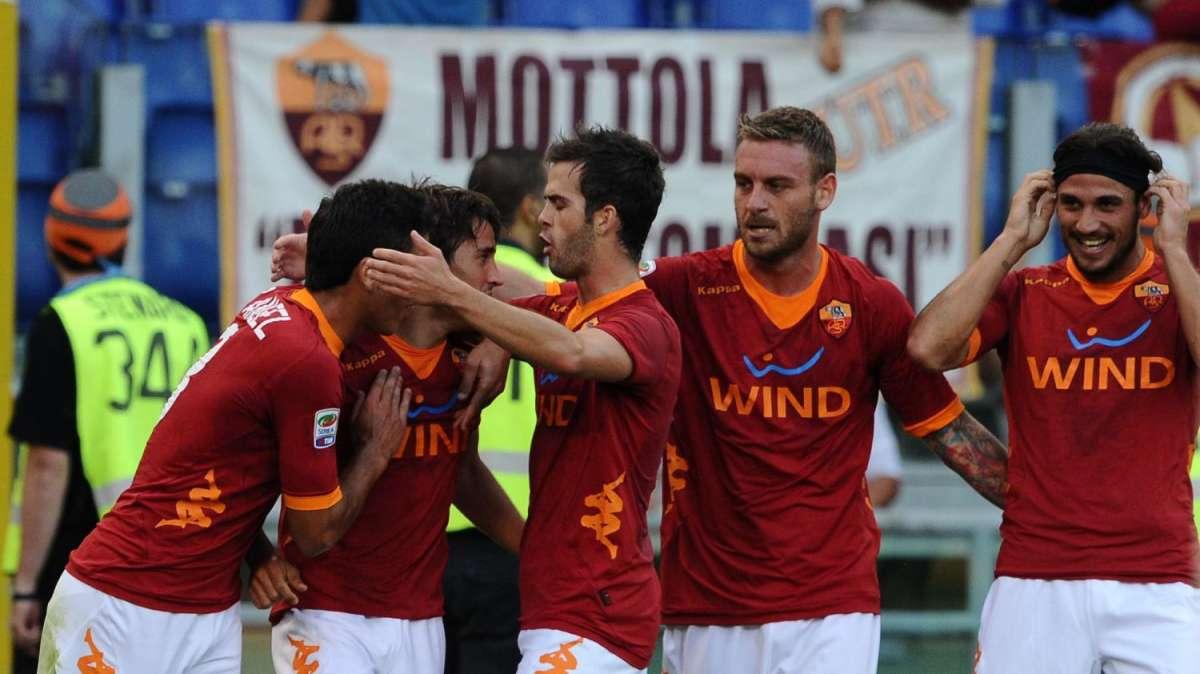 Pagelle Roma-Atalanta: Osvaldo ancora in gol, primo centro per Bojan, ottimo De Rossi