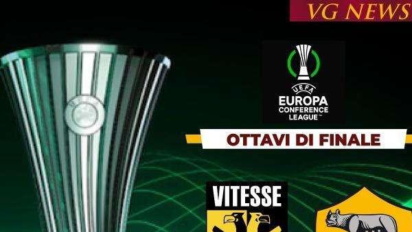 Conference League - Vitesse-Roma agli ottavi di finale. GRAFICA!