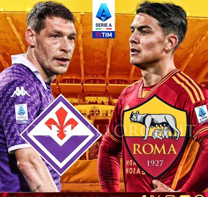 Fiorentina-Roma - La copertina del match. GRAFICA!