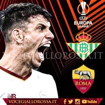 Real Betis-Roma - La copertina del match. GRAFICA!