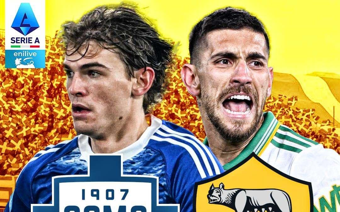 Como-Roma - La copertina del match. GRAFICA!