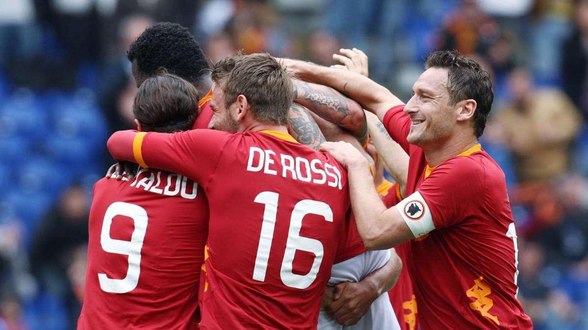 Roma-Novara 5-2 - Demoliti gli azzurri, tre punti per l'Europa che conta FOTO!