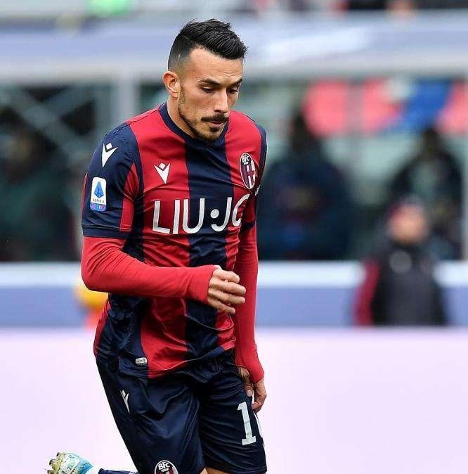 Bologna, risentimento alla coscia sinistra per Sansone: in dubbio contro la Roma