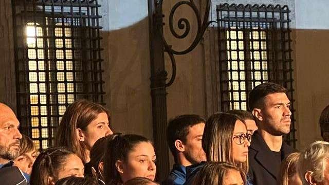 Incontro istituzionale in occasione della giornata internazionale contro la violenza sulle donne. Cristante rappresenta la Roma. FOTO!
